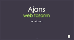 Desktop Screenshot of ajanswebtasarim.com